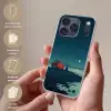 Auto - Volle maan - Uitkijkend over water Telefoonhoesje iPhone 17 Pro klein -sfeer3_NL