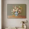 Neutral - Bloemen - Boeket - Vaas Textielframe zwart klein -sfeer2