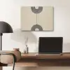 Geometrische bogen - Minimalistisch - Symmetrisch PET vilt klein -sfeer5