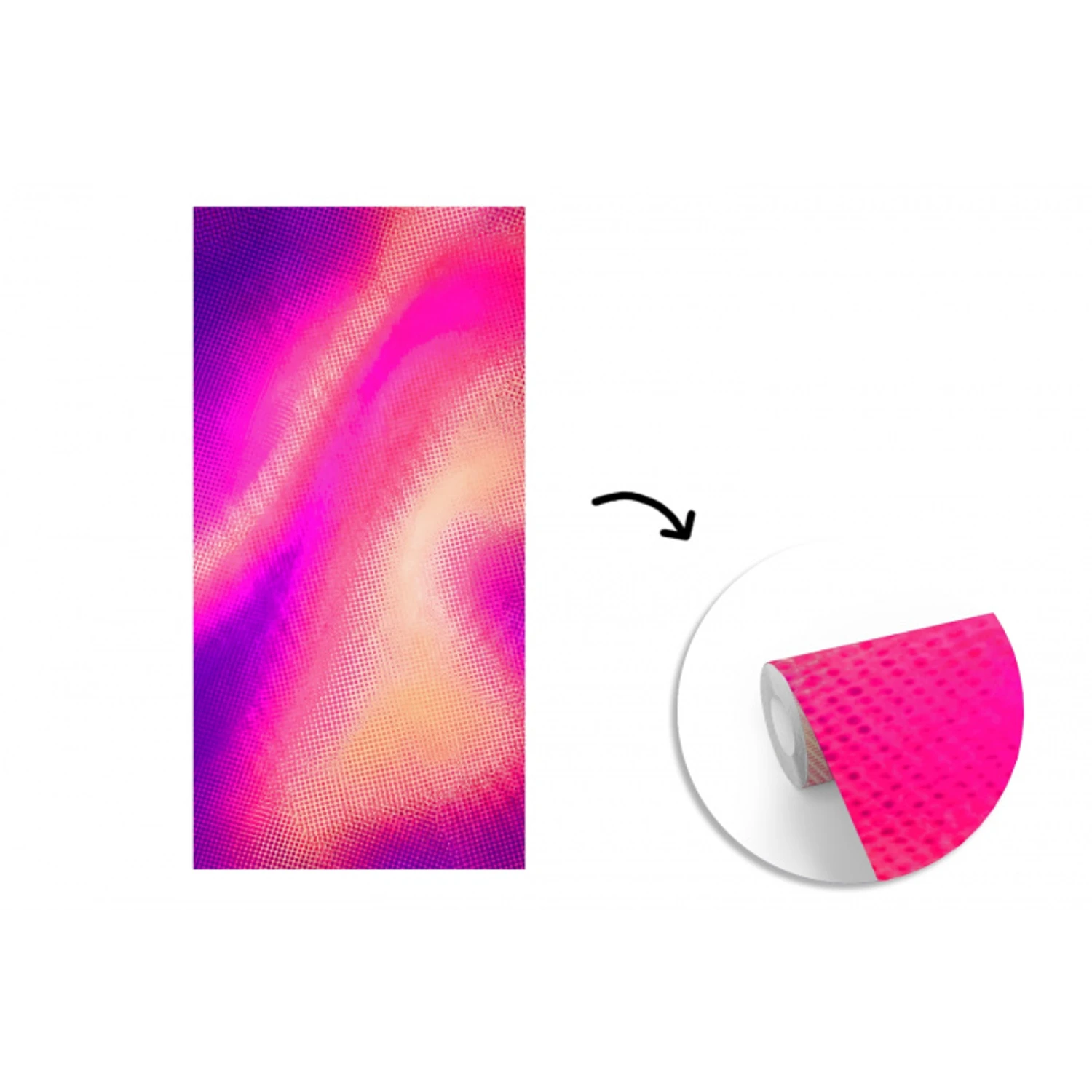 Abstract - Patroon - Kleurverloop fotobehang vinyl groot -3d