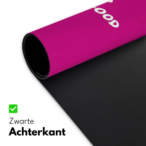 Focus - Smiley - Roze Muismat XXL klein -sfeer2