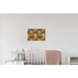Antiek - Metaallook - Goud Muursticker klein 286 -kinderkamer