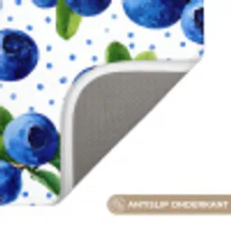 Bessen - Patroon - Blauw Badmat klein 997 -USP_AntislipNL