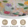 Schilderij - Bloemen - Abstract - Kleurrijk Akoestische PET Vilt - Rond klein -closeup_NL