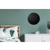 Zwart - Steen - Beton Wandcirkel aluminium klein -slaapkamer