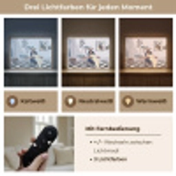 Half human, Half Coffee - Infuus - Koffie Light Box met batterij (Wandlamp) middel -USP_lichtkleurDE