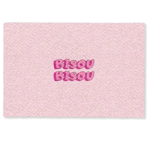Bisou - Roze - Schaduw Deurmat klein -zkaufland3d