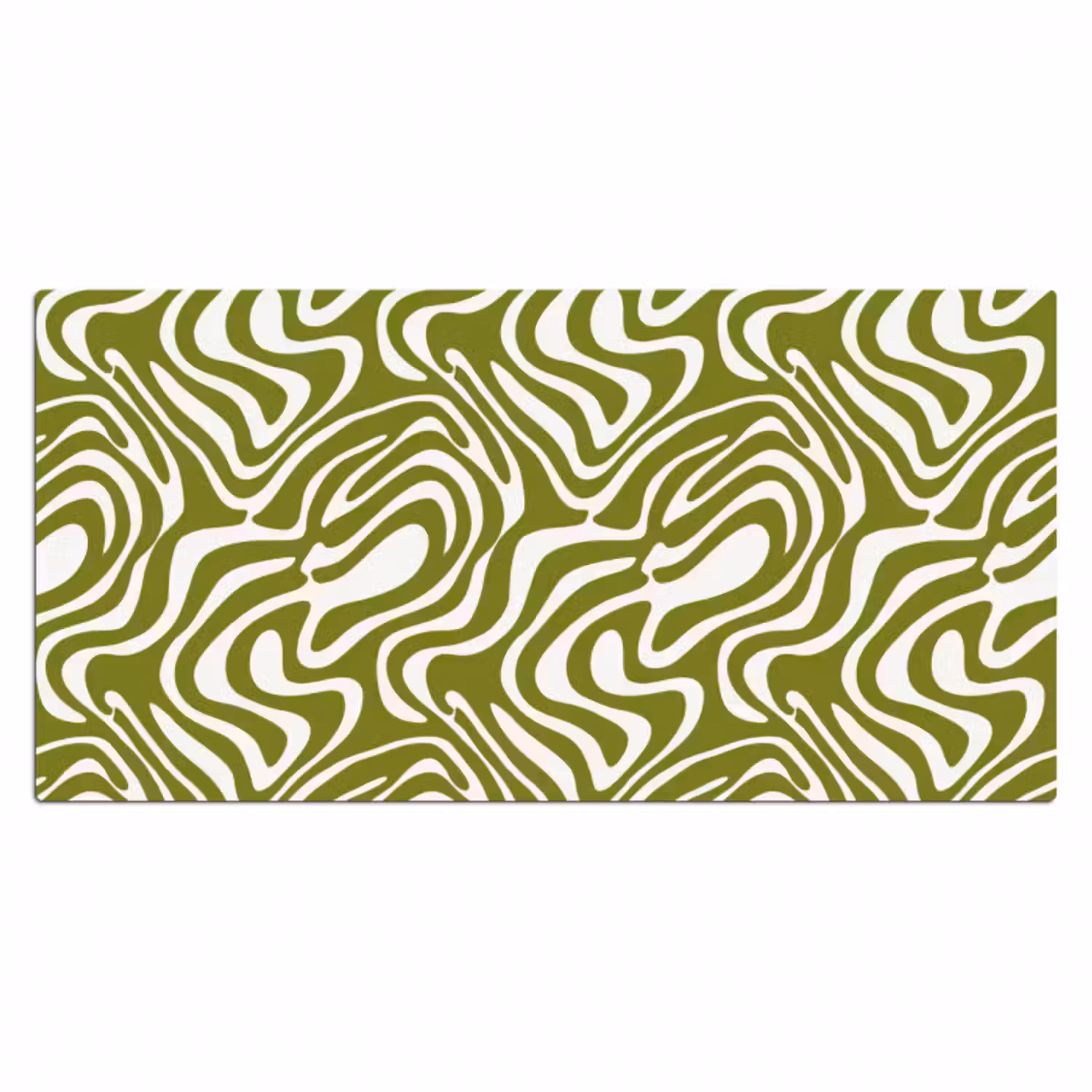 Schreibtischunterlage - Linienmuster - Grün - Bio