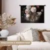 Bloemen - Jan Davidsz de Heem - Tijger - Schilderij - Stilleven - Oude meesters Wandkleed katoen klein -sfeer1