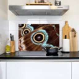 Vleugels - Vlinder - Blauw Inductie beschemer met haakjes klein -sfeer2