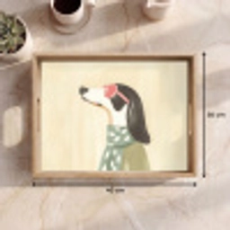 Hond - Zonnebril - Sjaal Dienblad Rechthoek middel -USP_Formaat