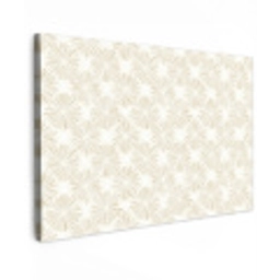 Abstract - Motief - Beige Tuinposter op houten frame 2 cm dik klein 845 -3d