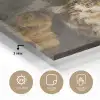 Mona Lisa - Kat - Leonardo da Vinci - Vintage - Kunstwerk - Oude meesters - Schilderij plexiglas 5mm klein -sfeer2