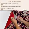 Symmetrisch - Tegel - Burgundy keuken achterwand spatscherm klein 900 -spatscherm_NL