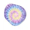 Spiraal - Tie dye - Pasteltinten Wandcirkel Organisch Forex 3mm klein -3d