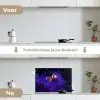 Koraal - Vis - Oranje - Zee keuken achterwand spatscherm klein -voor_na_NL