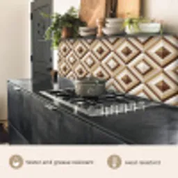 Retro - Ster - Design keuken achterwand 2 middel 871 -usp_EN