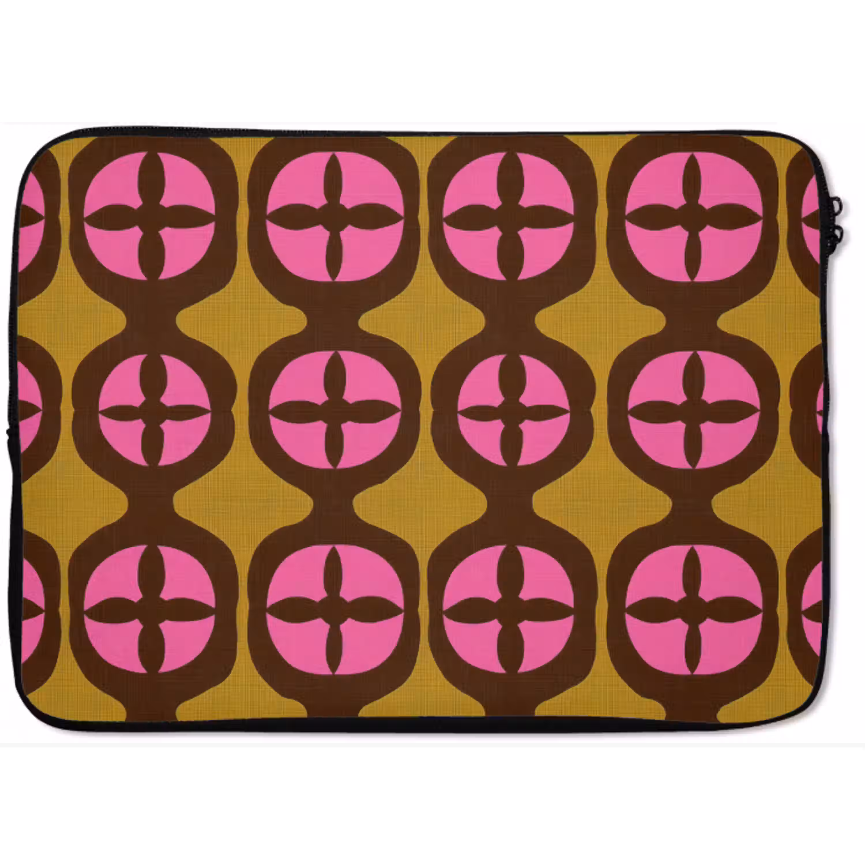 Modern - Patroon - Roze laptophoes neopreen klein 279 -zkaufland3dotto