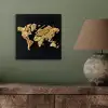 Wereldkaart - Specerijen - Kleurrijk aluminium wit klein -sfeer2