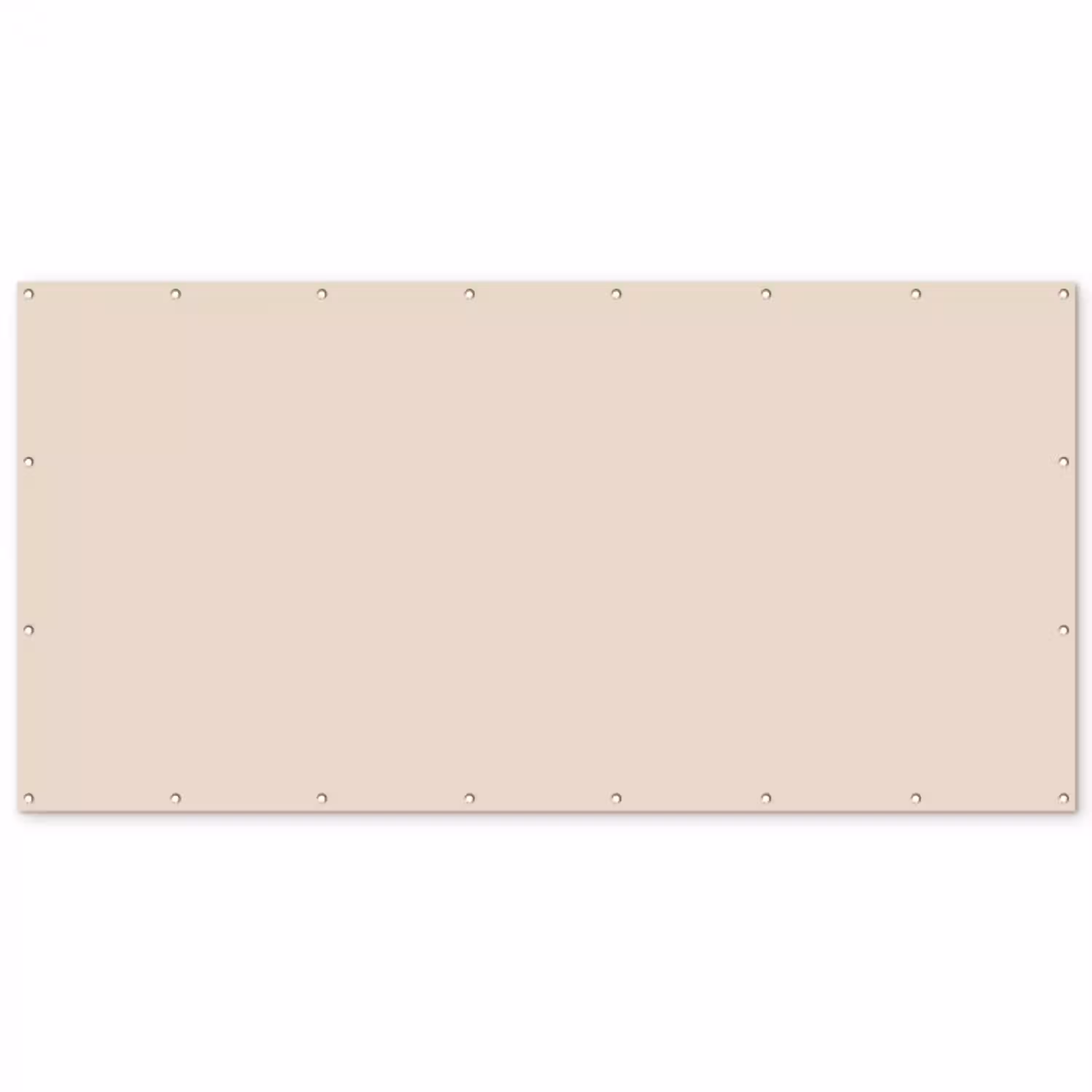 Beige - Effen kleur Balkonbeschermer Duitsland klein 596 -zz_3d