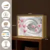 Bloemen - Tunnel - Abstact - 3D effect Light Box met batterij (Wandlamp) middel -USP_websiteoverzichtNL