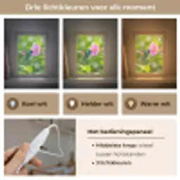 Kolibrie - Bloem - Natuur - Groen Light Box met kabel (Kinderlampje) klein -USP_lichtkleurNL