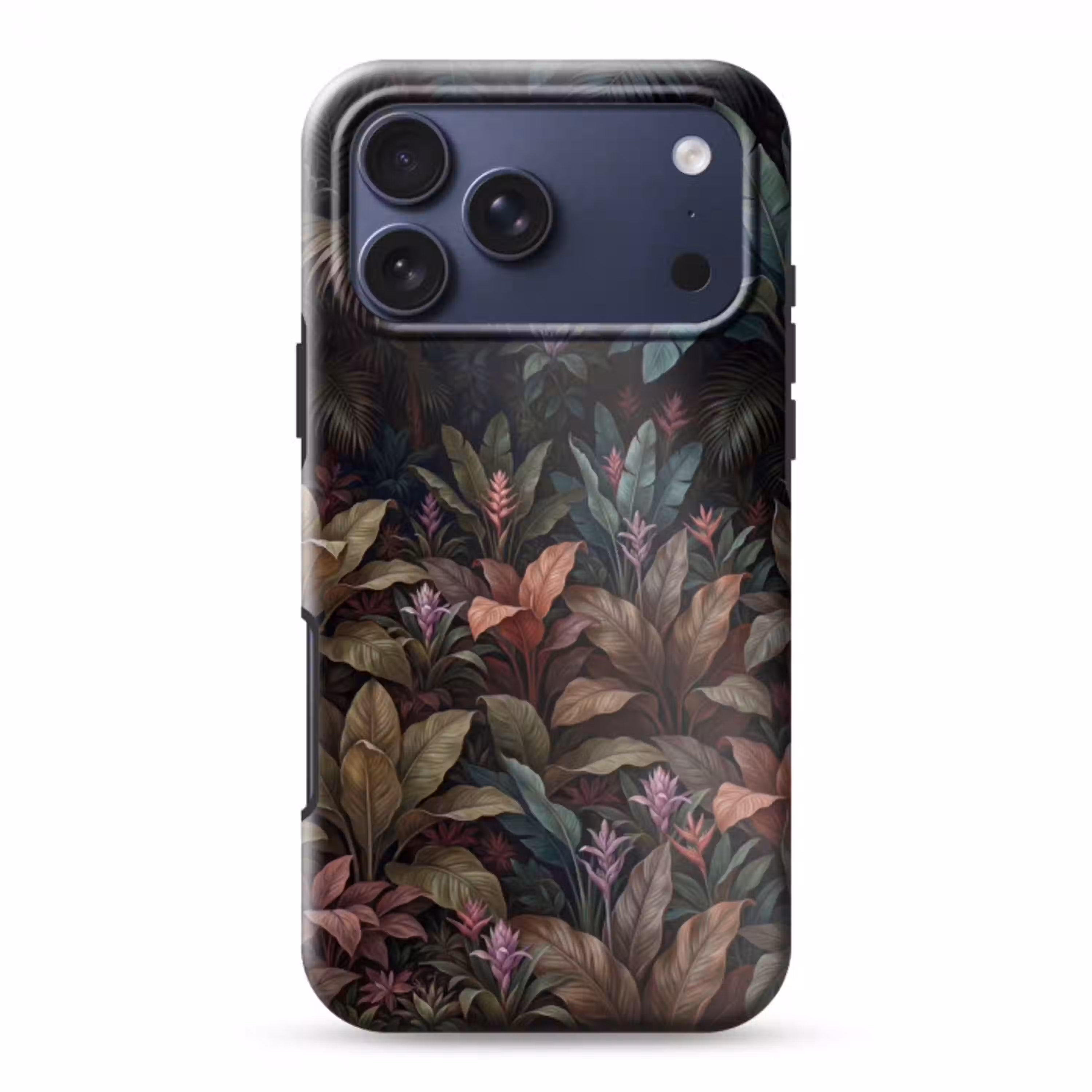 Planten - Tropisch - Jungle - Donker - Natuur Toughcase MagSafe Apple iPhone 17 Pro Max klein -3d