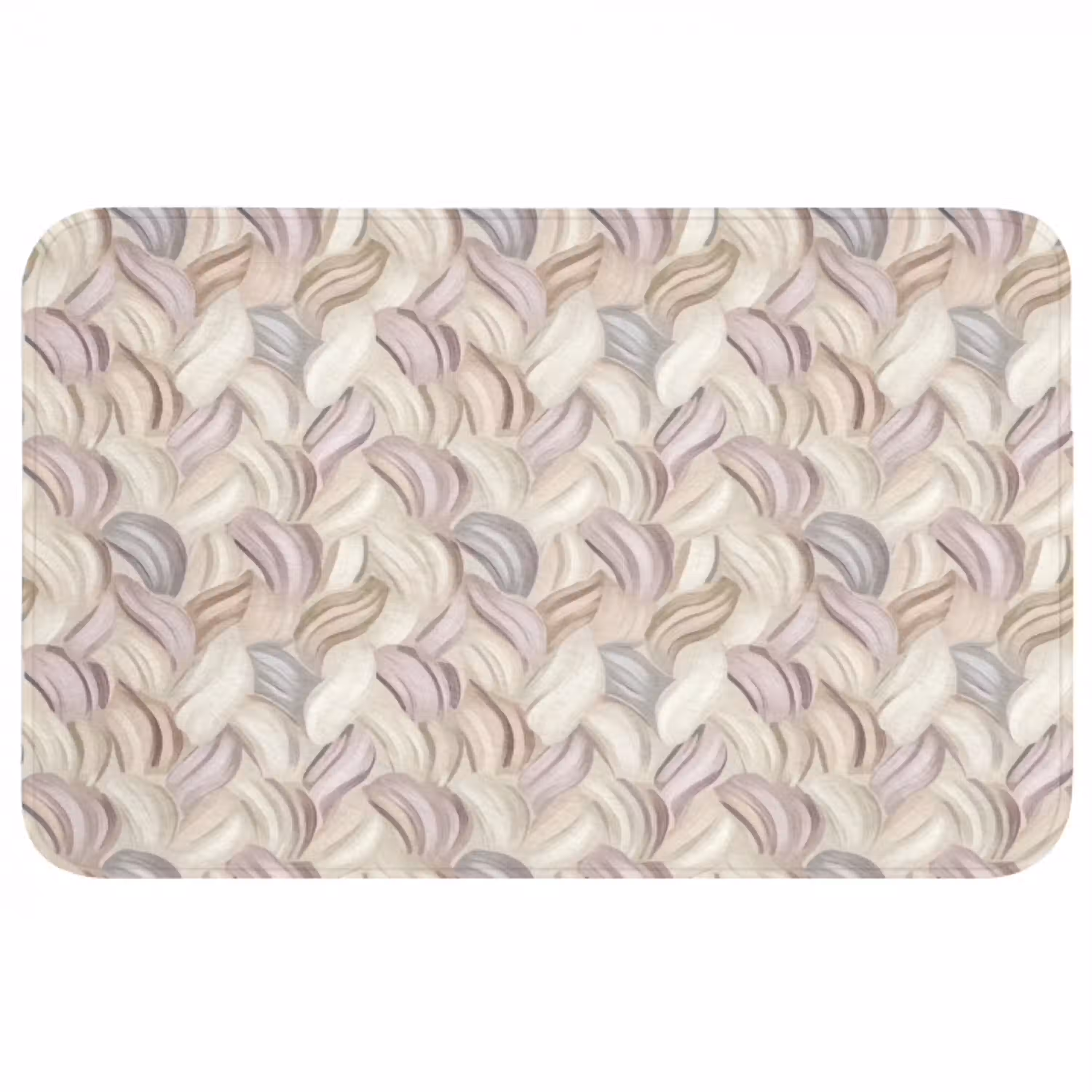 Abstract - Golvend - Pastel Badmat middel 997 -3d