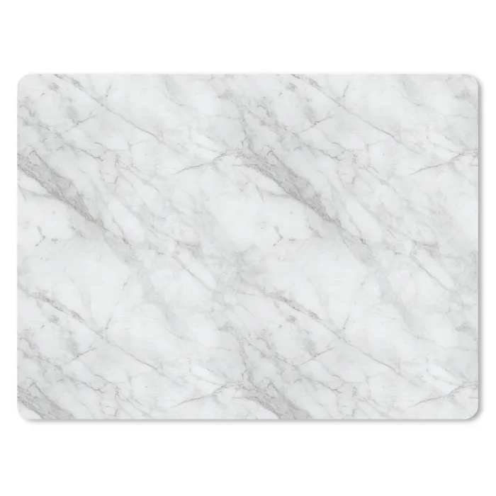 Klassiek - Marmer - Grijs muismat rubber klein 262 -3d