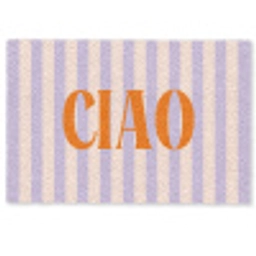 Ciao - Quote - Pastel - Strepen Deurmat klein -zkaufland3d