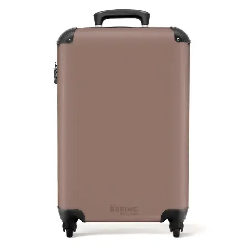 Nude - Mokkabruin NBS - Handbagage koffer - Kinderen Unisex middel -productfoto_recht