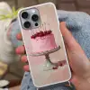 Taart - Pink - Cherry Hoesje iPhone 16 Pro Max met koord klein -sfeer3