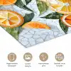 Schijfjes - Fruit - Oranje - Mozaïek poster papier klein -closeup_NL