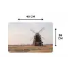 Windmolens - Landschap - Veld Placemat vinyl groot -specs