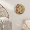 Kerstmis - Koekje - Poppetje - Speculaas Akoestische PET Vilt - Rond klein -sfeer4