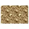 Druppels - Organisch - Goud Placemat vinyl groot 368 -zzsfeer1_Kitchenyeah-website