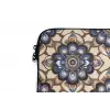 Floraal - Ornament - Blauw laptophoes neopreen klein 279 -detail