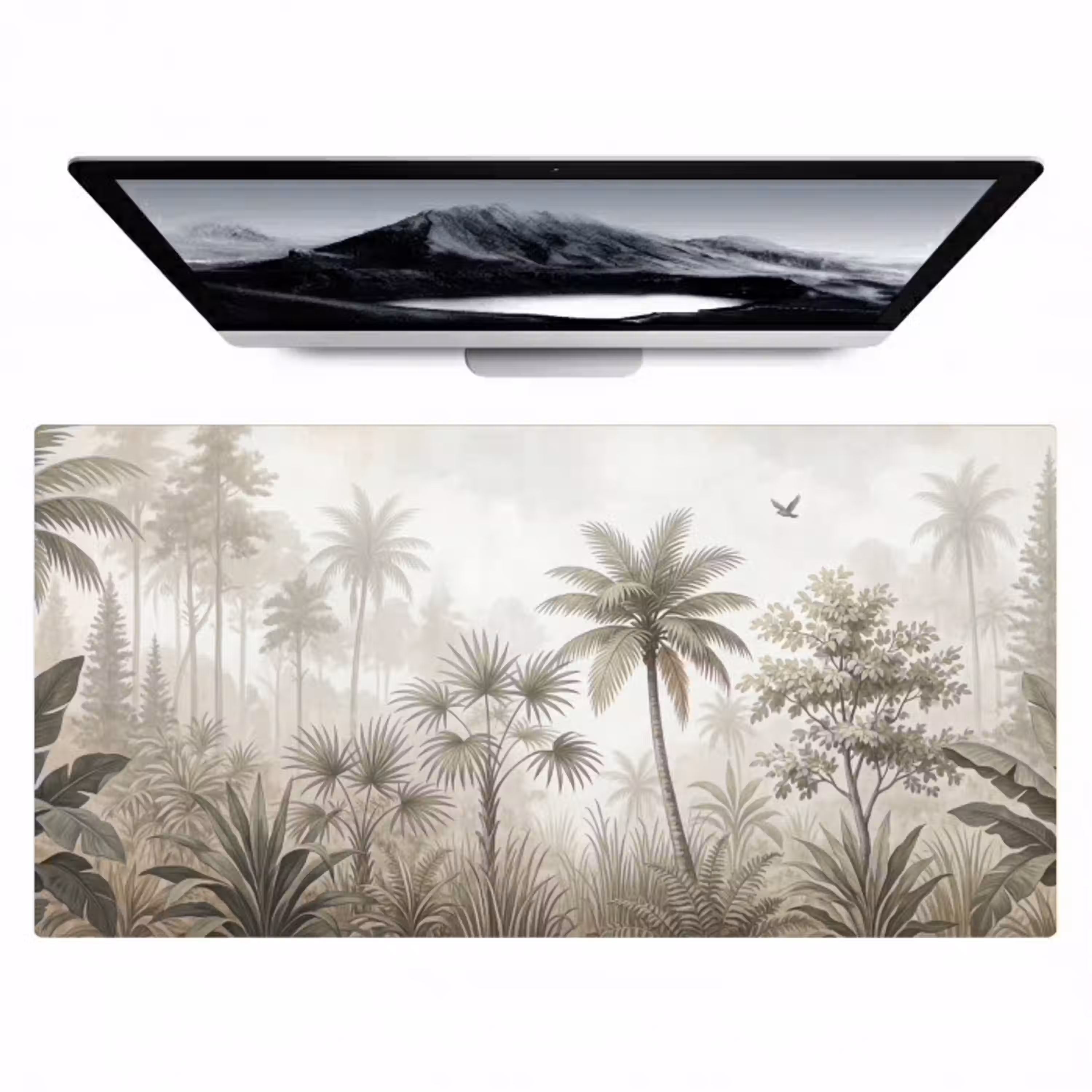 Jungle - Palmbomen - Natuur Muismat XXL klein -zzz3d