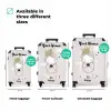 Dromerige prinses met gevlochten haar NBS - Handbagage koffer - Kinderen Unisex middel zzzzzzVergelijking_3EN