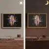 Graffiti - Sport - Surfen - Zomer Light Box met batterij (Wandlamp) middel -sfeer3