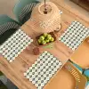 Sierlijk - Ornament - Blauw Placemat vinyl groot 368 -zzsfeer5_Kitchenyeah-website