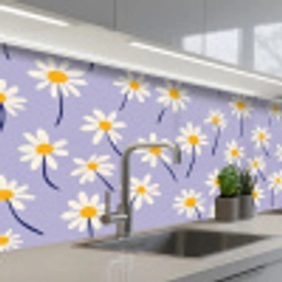 Modern - Madelief - Paars keuken achterwand 2 middel 871 -3d_schuin