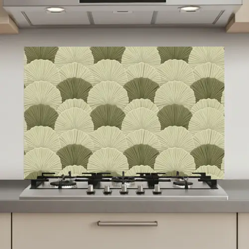 Bladeren - Structuur - Groen keuken achterwand spatscherm klein 900 -3d_website