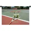 Matcha Club - Tennis - Matcha Wandkleed katoen klein -zz3d