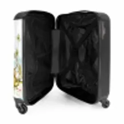 Dino safari NBS - Handbagage koffer - Kinderen Unisex middel -binnenkant