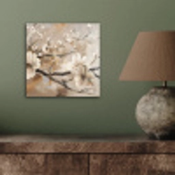 Bloemen - Natuur - Wit - Bloesem - Abstract aluminium wit klein -sfeer2