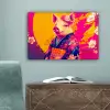 Varken - Bloemkroon - Kimono - Abstract canvas 2cm klein -sfeer4