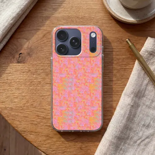 Verf - Texturen - Pastel Telefoonhoesje iPhone 17 Pro klein 878 -sfeer1