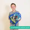 Stadion - Voetbal - Jongen Kinderrugzak - Blauw middel -sfeer1_NL