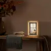 Stilleven - Rustiek - Kaarsen - Broden - Raam Light Box met kabel (Tafellamp) klein -sfeer4